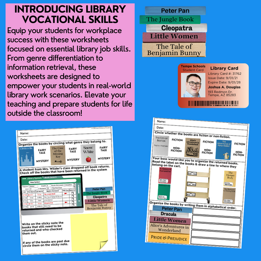 Vocational Skills - Workplace Readiness - Job Essentials - LIBRARY