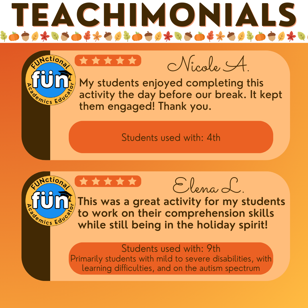 Thanksgiving Scavenger Hunt - Informational Reading - Scoot Activity - 2 Levels
