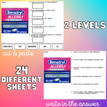 Reading Medicine Labels - Unit 2 - Functional Reading - Life Skills