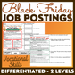 Black Friday Job Postings - Functional Reading - Vocational