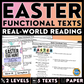 Easter Funtional Texts - Real-World Reading & Comprehension Worksheets