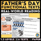 Father's Day Funtional Texts - Real-World Reading & Comprehension Worksheets