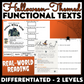 Halloween-Themed Functional Texts - Real-World Reading - Unit 1