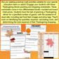 Thanksgiving Dinner Planning & Shopping - Life Skills - Math Skills