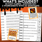 Halloween Scavenger Hunt - Informational Reading - Scoot Activity - 2 Levels