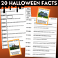 Halloween Scavenger Hunt - Informational Reading - Scoot Activity - 2 Levels