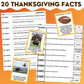Thanksgiving Scavenger Hunt - Informational Reading - Scoot Activity - 2 Levels