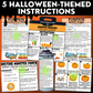 Halloween-Themed Instructions - Functional Reading - Life Skills