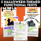 Halloween-Themed Functional Texts - Real-World Reading - Unit 1