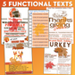 Thanksgiving Functional Texts 2 - Real-World Reading