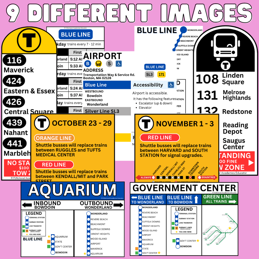 Bus & Train Routes, Signs & Stations Unit 2 - Public Transport - Vocational