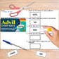 Reading Medicine Labels - FREEBIE - Functional Text - Life Skills - 2 Levels